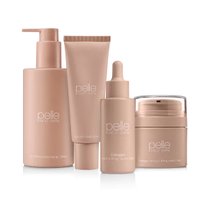 Purifying Face Mask + Face Cream + Collagen Facial Serum + Collagen Facial Soap Bundle